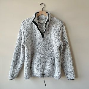 PINK Victorias Secret Frosted Sherpa Pullover